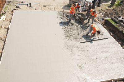 Poured Concrete Installation